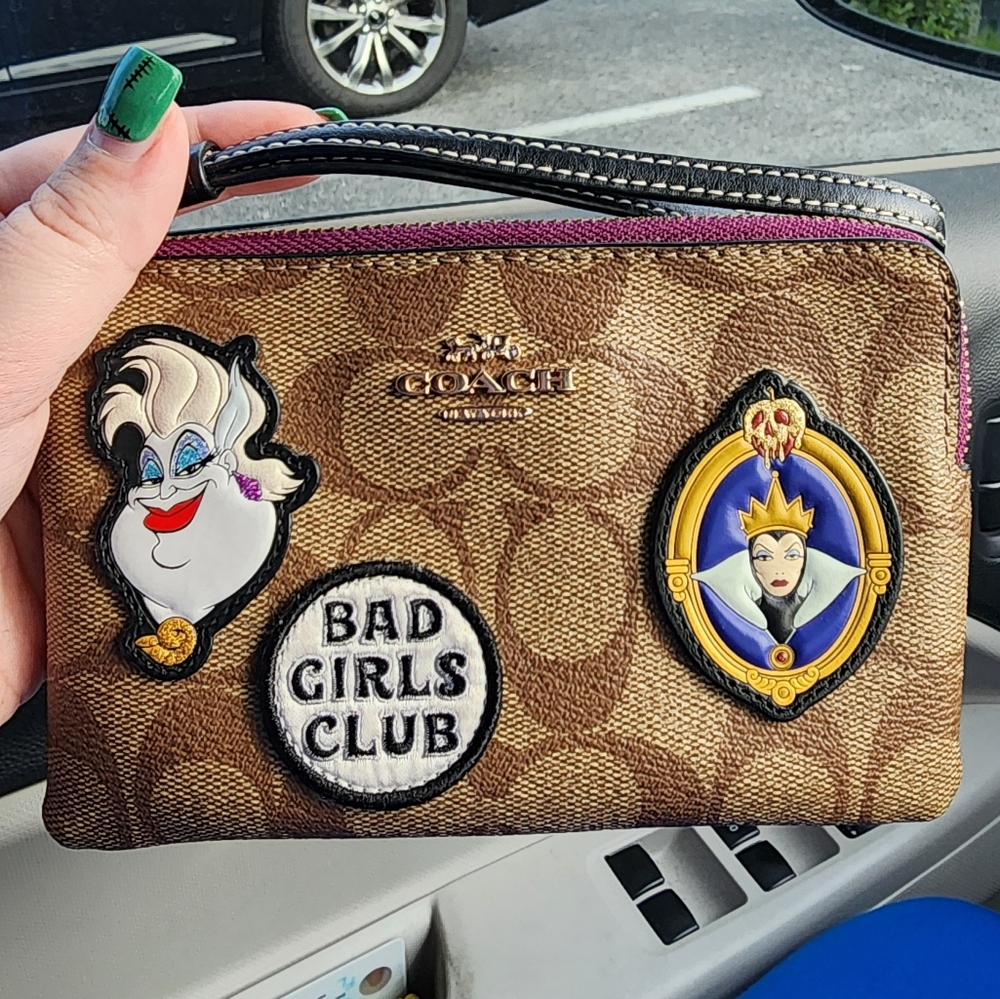 Disney x Coach wristlet